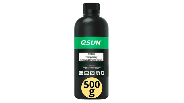 Resina Corona Temporales Blanco A3 para 3D 500g Esun | Resinas 1