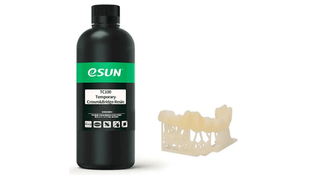 Resina Corona Temporales Blanco A3 para 3D 500g Esun | Resinas 2