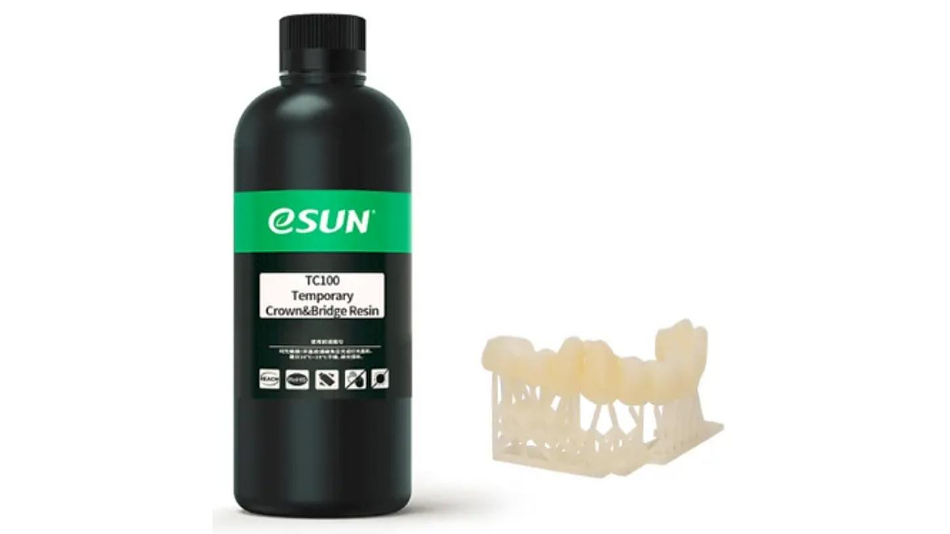 Resina Corona Temporales Blanco A3 para 3D 500g Esun | Resinas 2