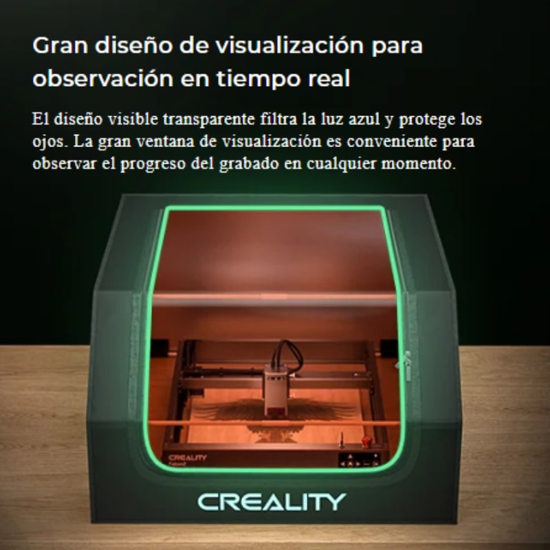 Cubierta Protectora Grabadora Láser Creality | Accesorio 3D | Alta Precisión