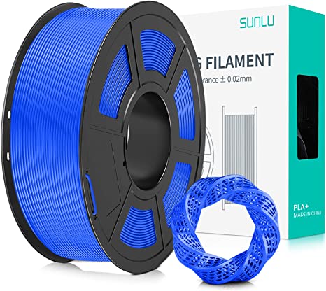 Filamento PLA+ Azul 1kg Sunlu | Filamentos