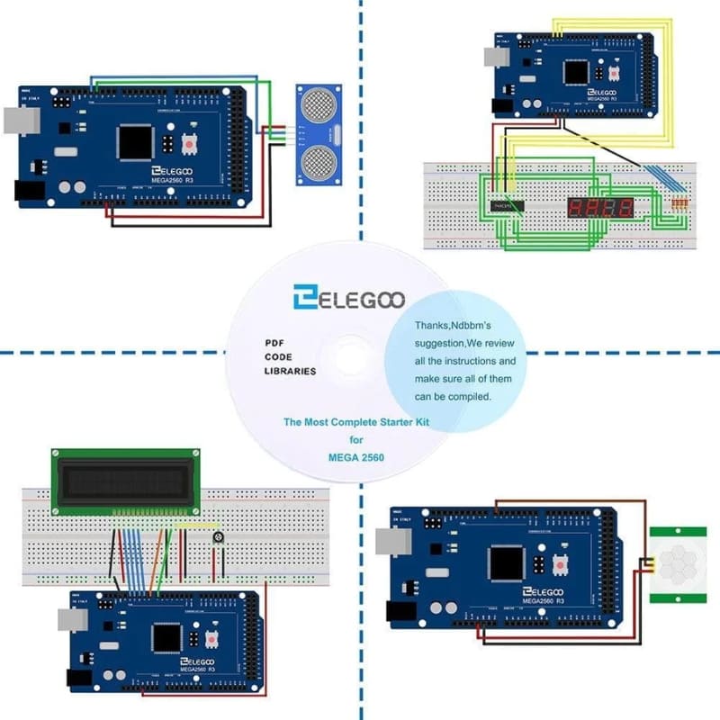 Mega 2560 R3 Starter Kit | Arduino