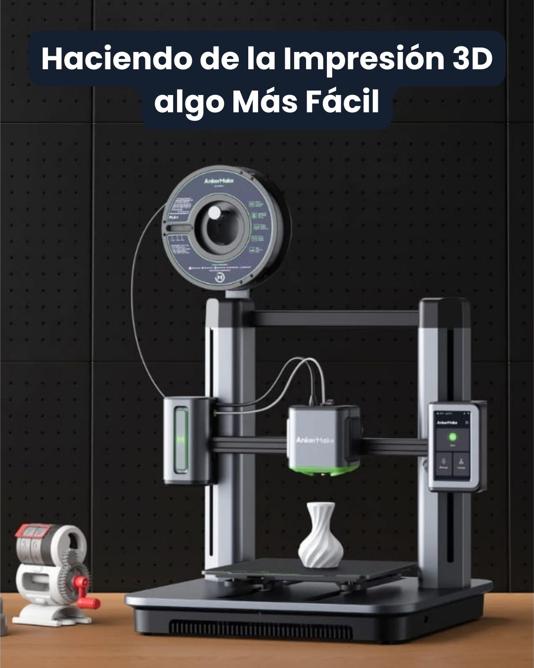 AnkerMake M5 | Tamaño Imp 235x235x250mm | Velocidad 500mm/s Impresora 3D | 