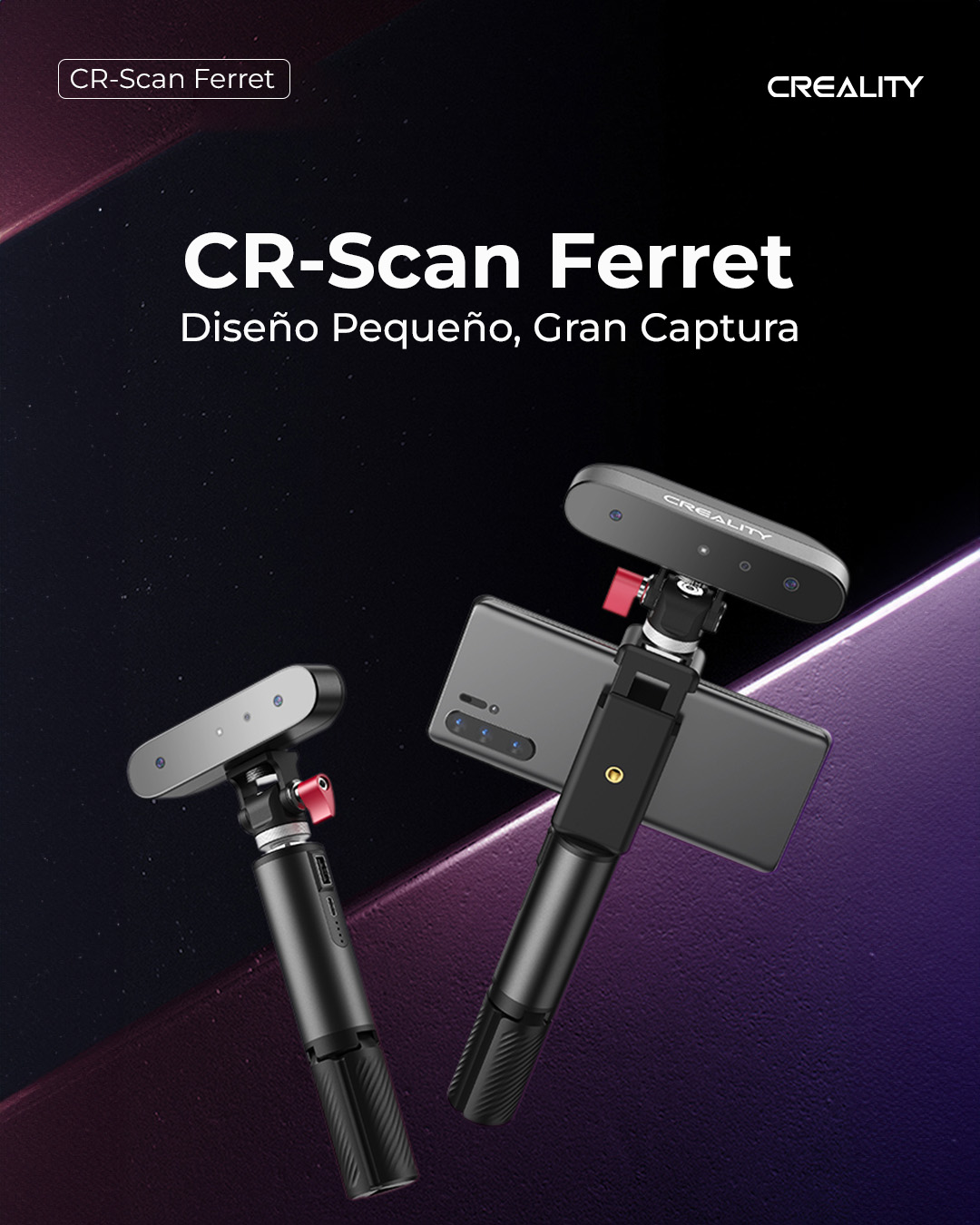 CR-Scan Ferret Creality | Escaner 3D