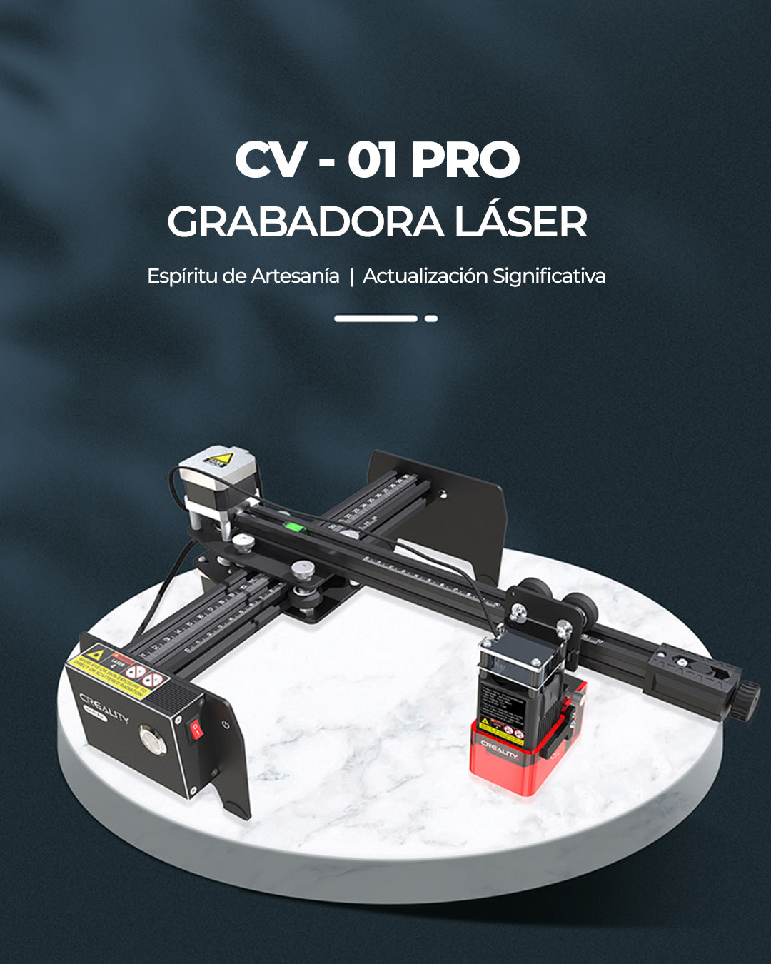 CV-01 Pro Creality  Grabado Láser - Impresora 3D
