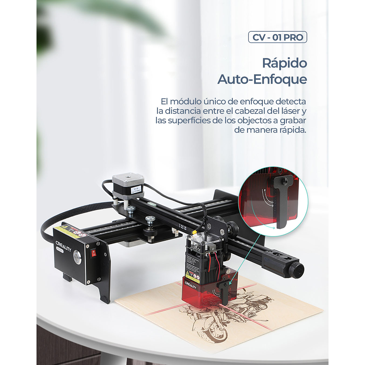 Austral 3D Rosario  Grabadora Laser Creality CV-01 Pro