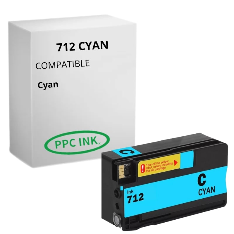 HP 712 Cyan | Tinta Plotter Alternativa | Ppc