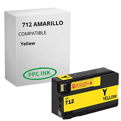 HP 712 Yellow | Tinta Plotter Alternativa | Ppc