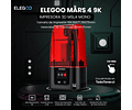 Mars 4 9K  Elegoo | Tamaño Imp 156.36X77.76X175mm | Impresora 3D Resina