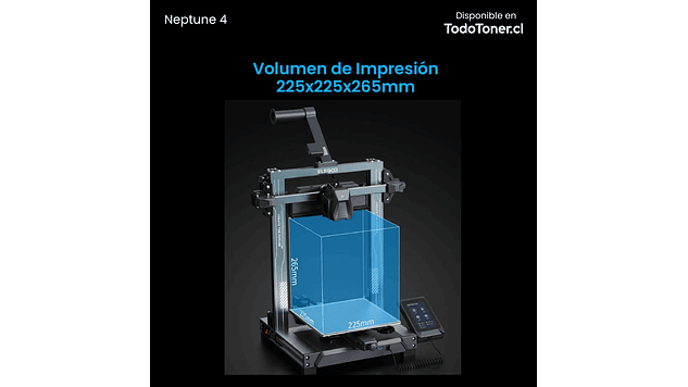 Neptune 4 Elegoo | Tamaño Imp 225x225x265mm | Impresora 3D | 6