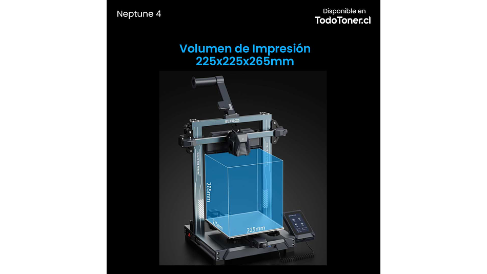 Neptune 4 Elegoo | Tamaño Imp 225x225x265mm | Impresora 3D | 6