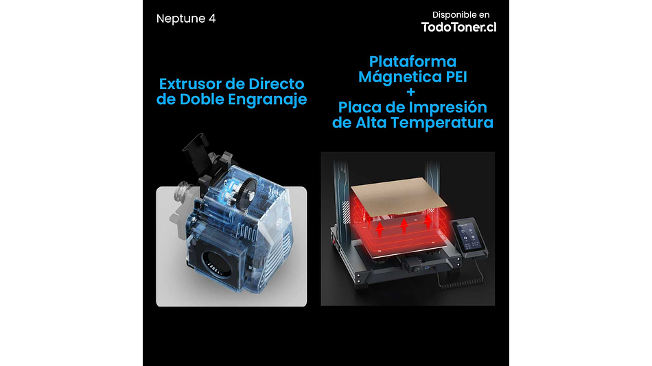 Neptune 4 Elegoo | Tamaño Imp 225x225x265mm | Impresora 3D | 7