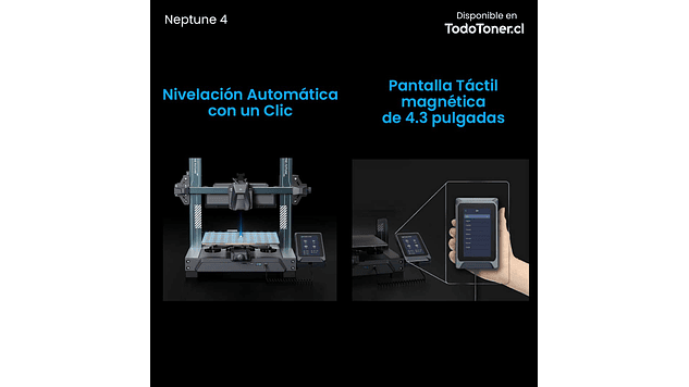 Neptune 4 Elegoo | Tamaño Imp 225x225x265mm | Impresora 3D | 9