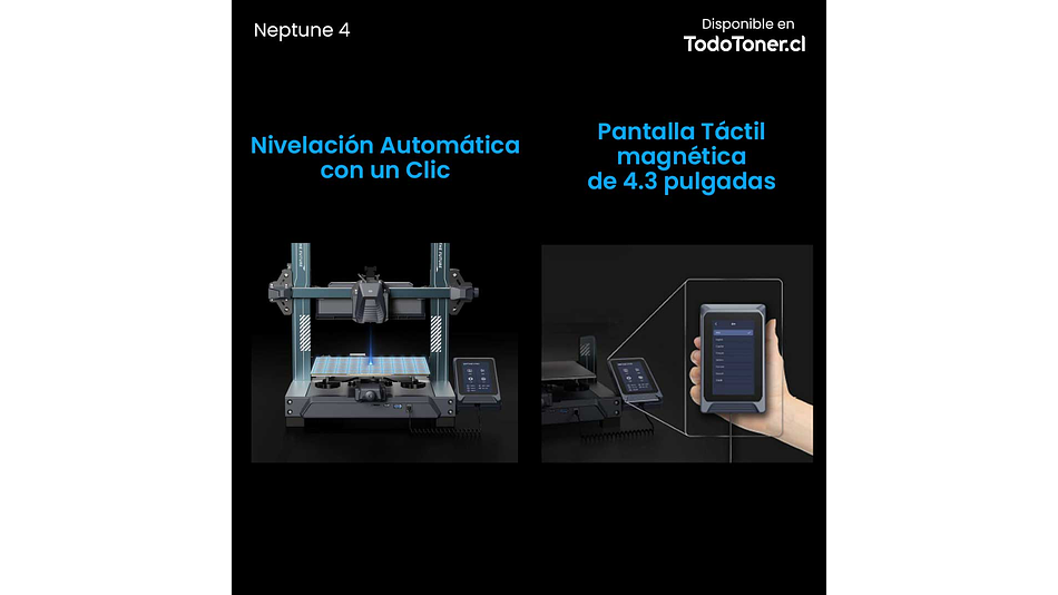 Neptune 4 Elegoo | Tamaño Imp 225x225x265mm | Impresora 3D | 9