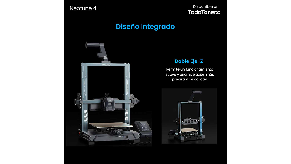 Neptune 4 Elegoo | Tamaño Imp 225x225x265mm | Impresora 3D | 12