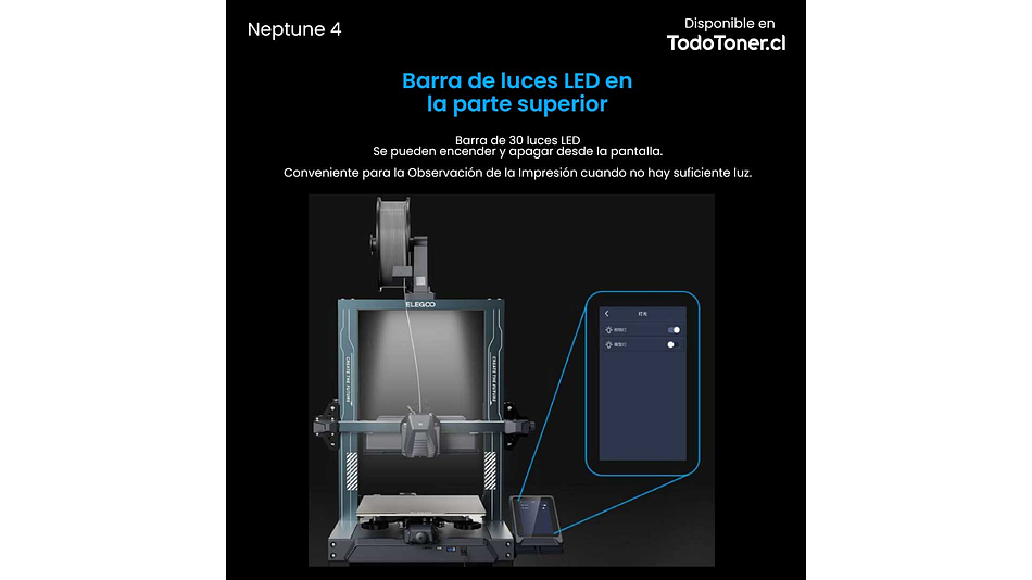 Neptune 4 Elegoo | Tamaño Imp 225x225x265mm | Impresora 3D | 13