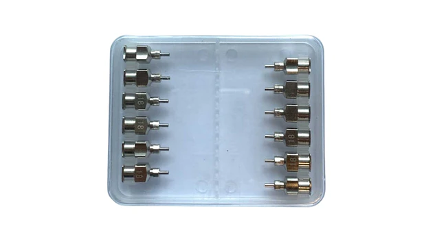 Pack 12 Boquillas 0.18mm Chocolate para LuckiBot | Accesorio 3D 1