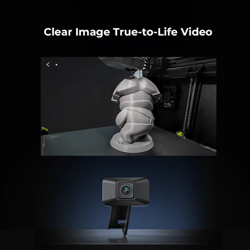 Cámara IA Para Time-Lapse K1 |  K1 MAX Creality | Accesorio 3D | Alta Precisión