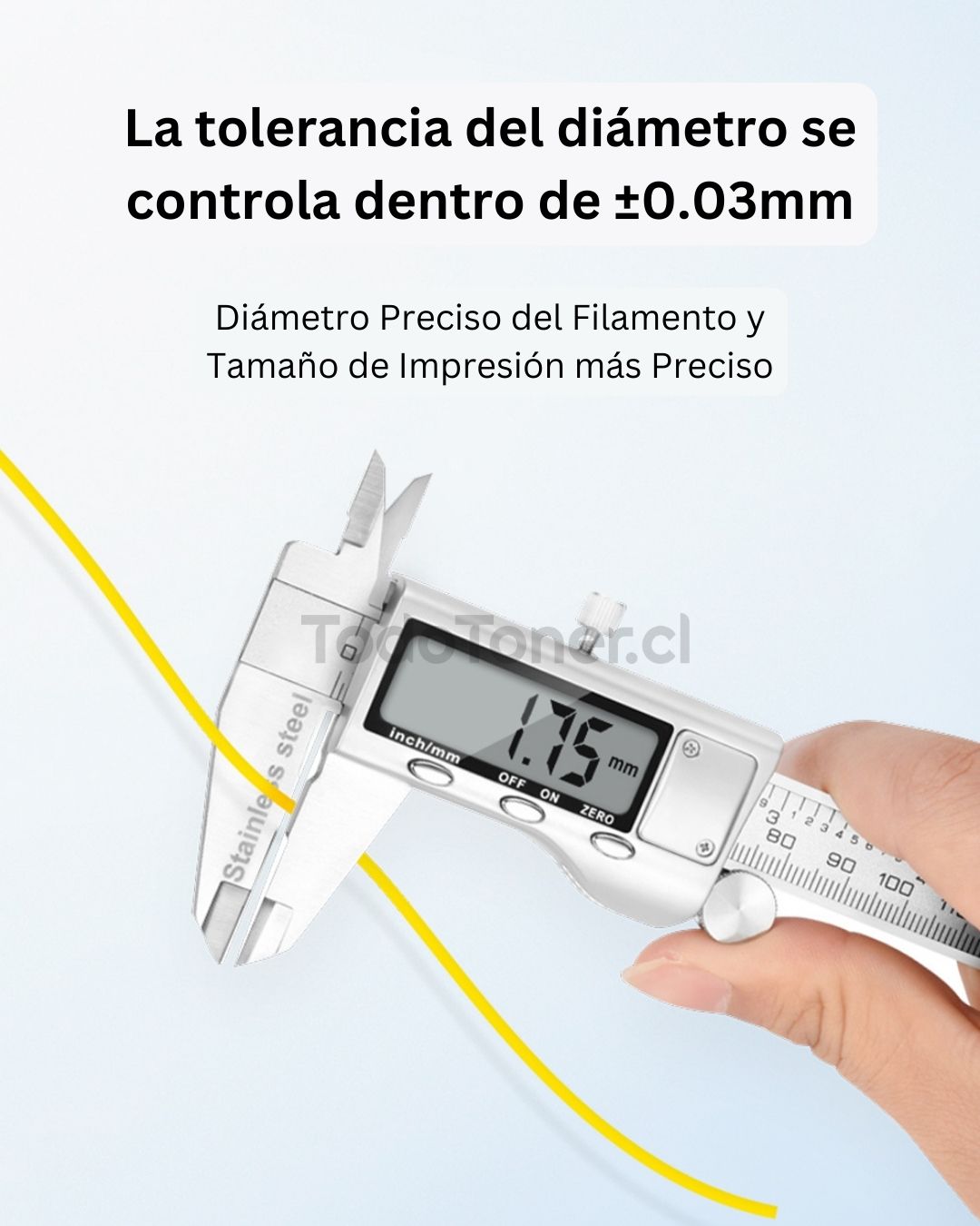 Filamento PLA-ST Flexible Duro Gris 1kg Esun | Filamentos