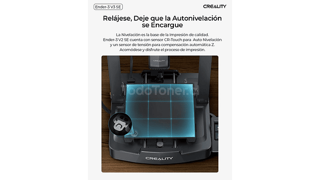 Ender 3 2025 V3 SE Creality | Tamaño Imp 220x220x250mm | Impresora 3D |  6