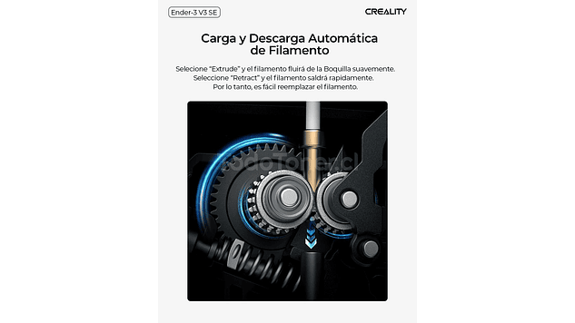 Ender 3 2025 V3 SE Creality | Tamaño Imp 220x220x250mm | Impresora 3D |  8