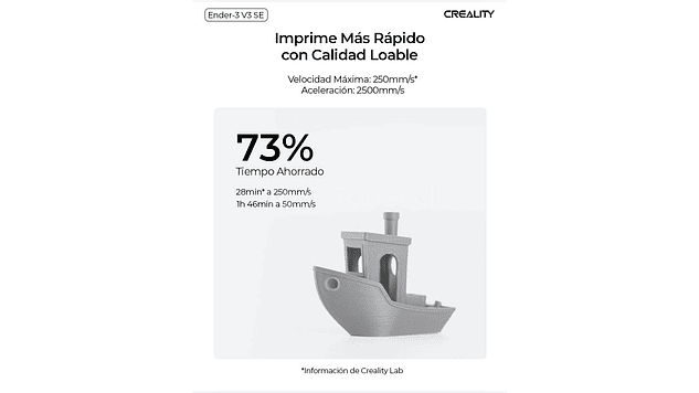 Ender 3 2025 V3 SE Creality | Tamaño Imp 220x220x250mm | Impresora 3D |  12