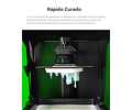 Resina Rojo Transparente para Impresoras 3D 500g Creality Plus | Resinas