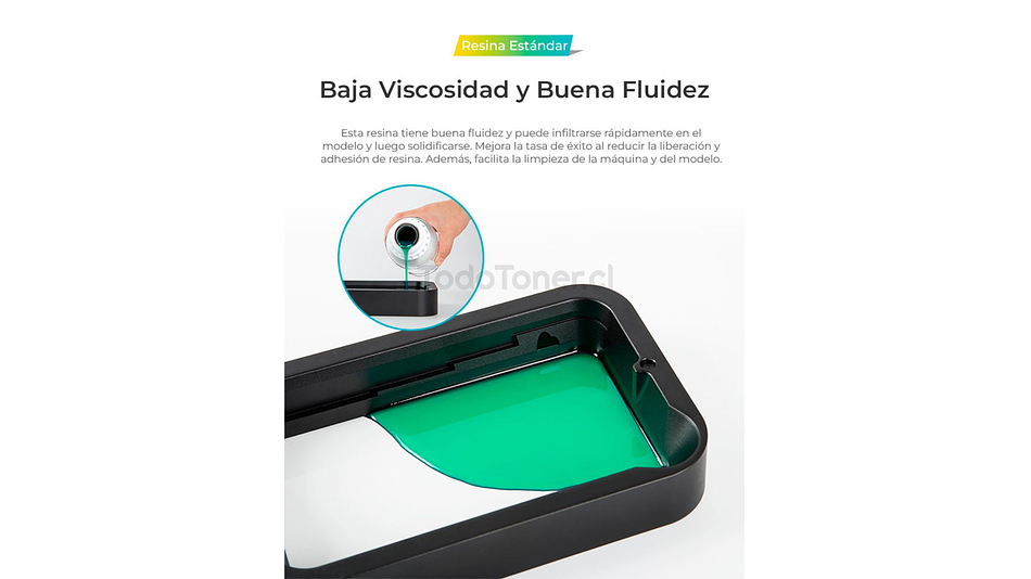 Pack 2 x Resinas Negras para Impresoras 3D 500g Creality | Resinas 5