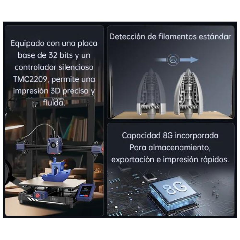 Kobra 2 Plus Anycubic | Tamaño Imp 320x320x400mm | Impresora 3D | 