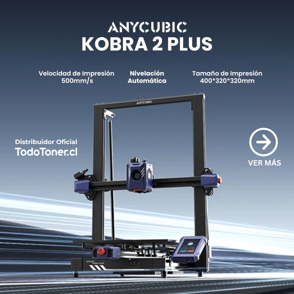 Kobra 2 Plus Anycubic | Tamaño Imp 320x320x400mm | Impresora 3D | 
