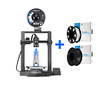 Ender-3 V3 KE Creality + 2 Filamentos PLA Ender | Velocidad 500mm/s Impresora 3D | Alta Precisión