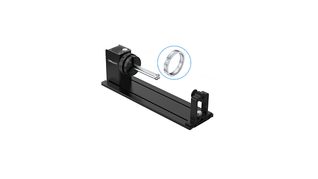 Rotador de Elemento Grabado Laser Pro Creality | Accesorio 3D | Alta Precisión 3