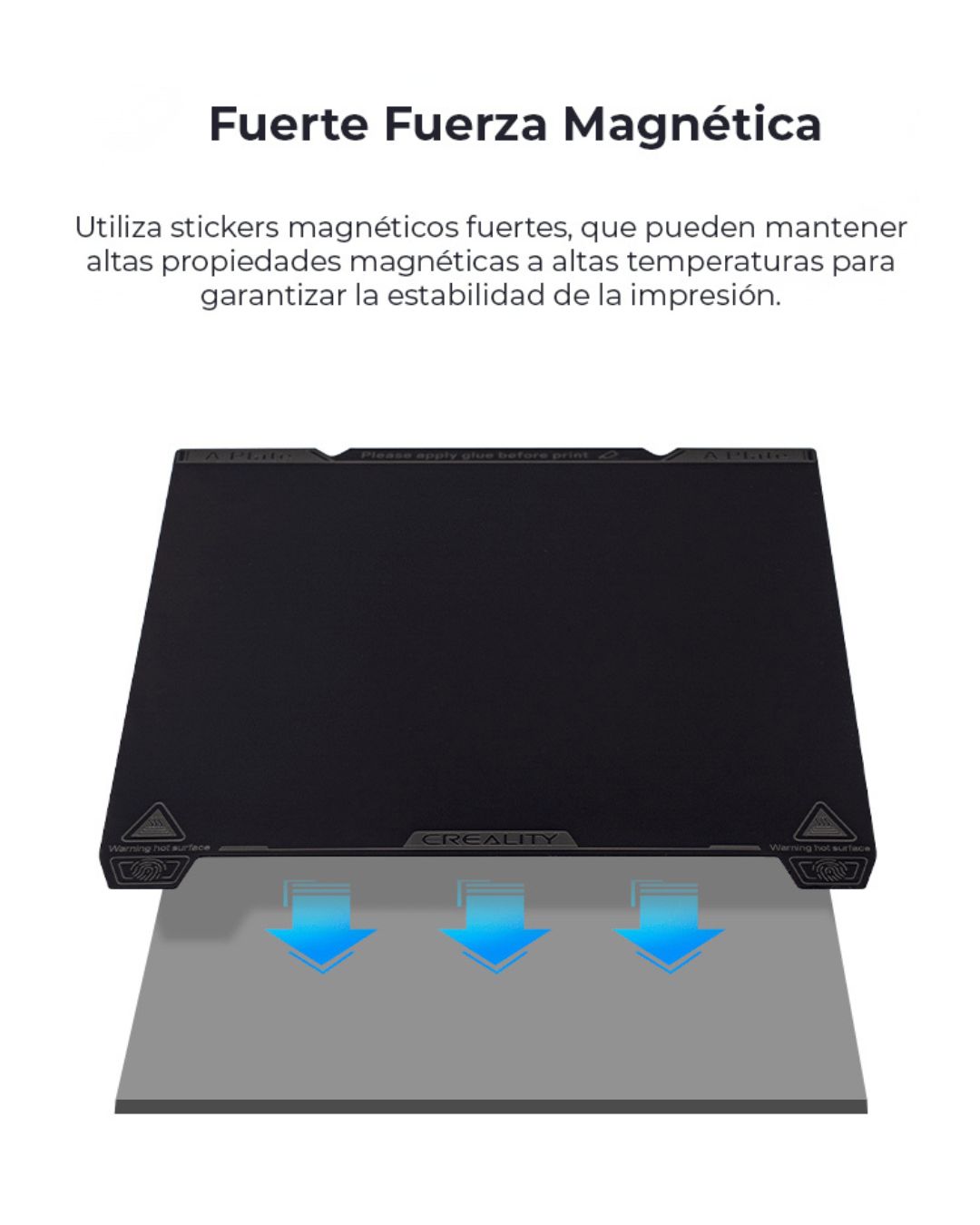 Pei Magnético Suave K1 Max 31.5x31.0cm Creality | Repuestos 3D