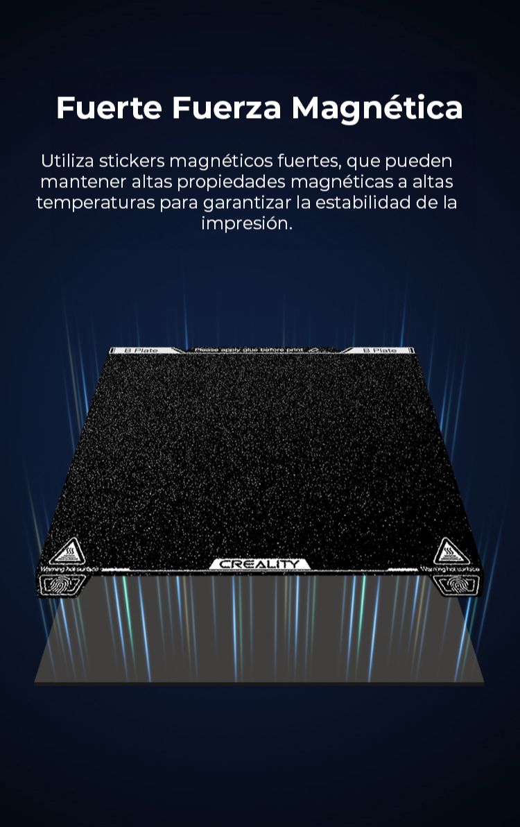Pei Magnético Aspero K1 Max 31.5x31.0cm Creality | Repuestos 3D