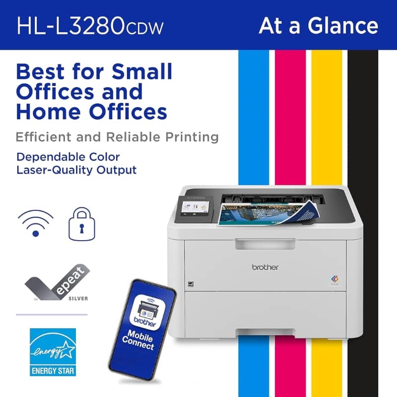 HL-L3280CDW Brother | Impresora Láser Color | 27PPM | ethernet | WiFi | USB