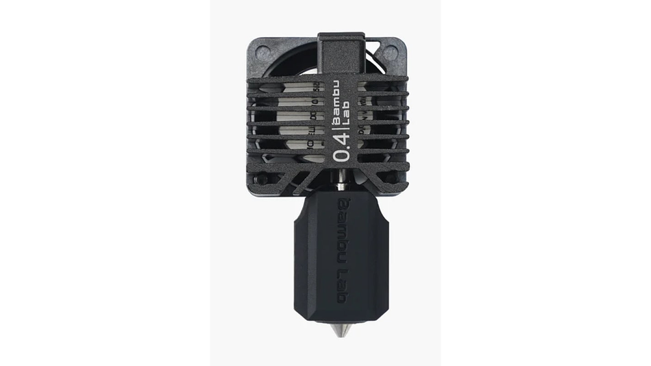 Hotend Completo P1 Series con Boquilla 0.4 de Acero | Repuestos 3D 1