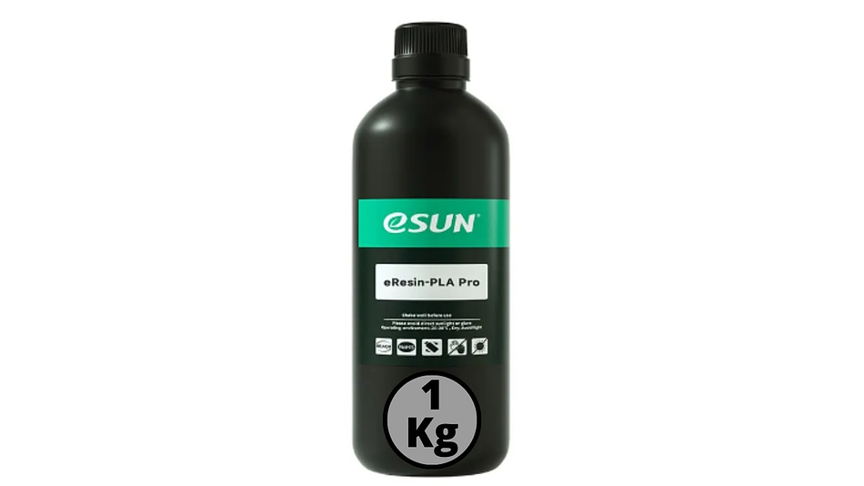 Resina Ecológica PLA Pro Alta Precisión Gris 1000g Esun | Resinas 1