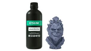 Resina Ecológica PLA Pro Alta Precisión Gris 1000g Esun | Resinas