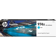 HP 974 XL Pigmentada Cyan | Tinta Original