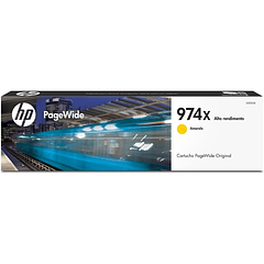 HP 974 XL Pigmentada Amarillo | Tinta Original