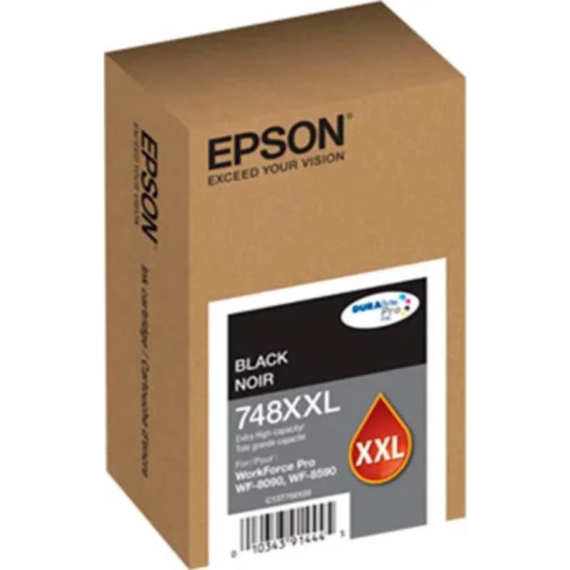 EPSON 748 XXL Pigmentada Negro | Tinta Original