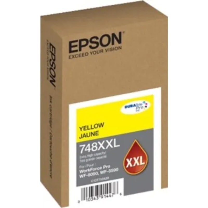 EPSON 748 XXL Pigmentada Amarillo | Tinta Original
