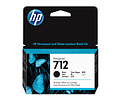 HP 712 Negro | Tinta Plotter Original