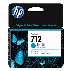 HP 712 Cyan | Tinta Plotter Original