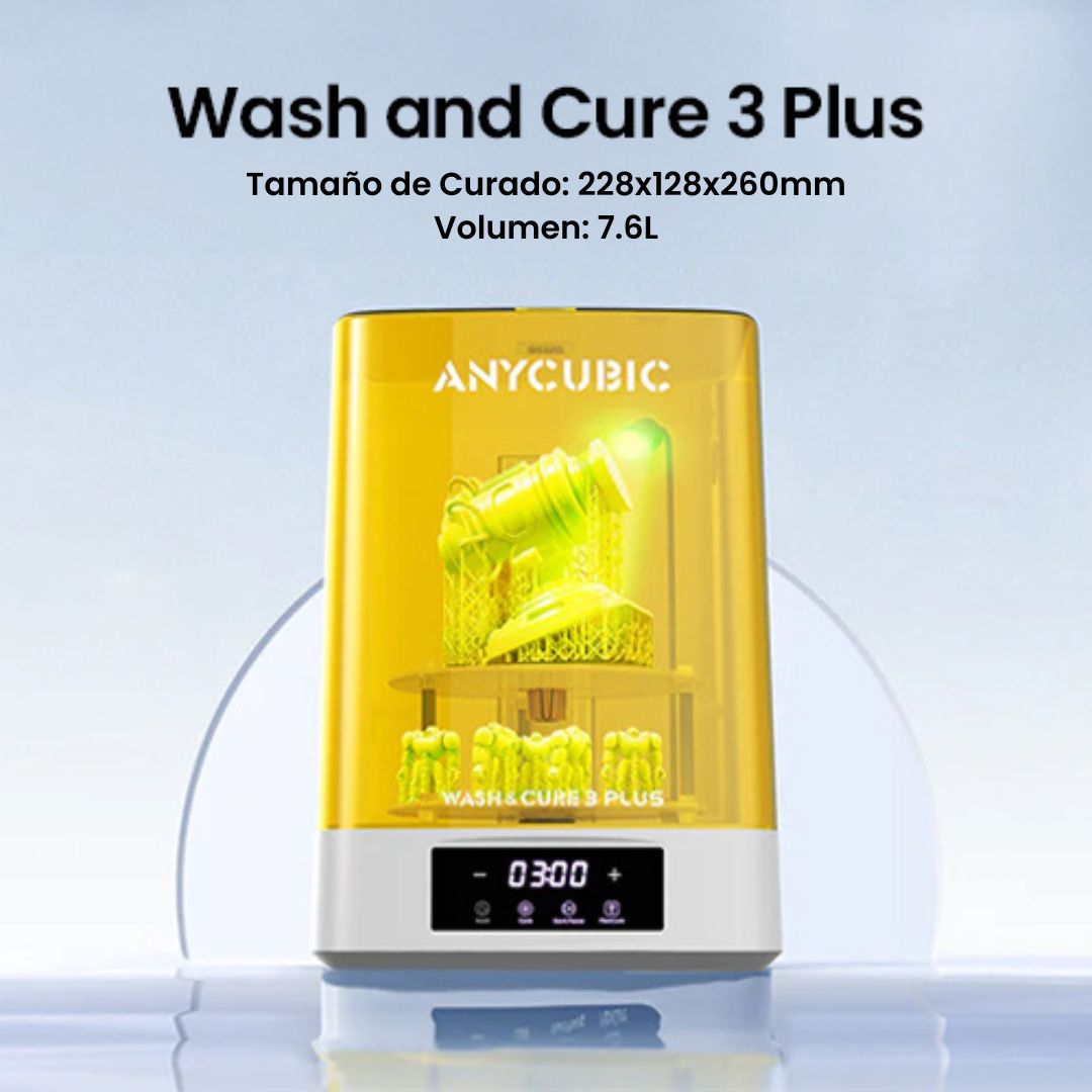 Wash And Cure WC3 Plus Anycubic | Máquina 3D de Curado y Lavado | Alta Precisión