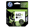 HP 662XL Black | Alto Rendimiento | Tinta Original