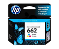 HP 662 Tricolor | Tinta Original
