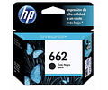 HP 662 Black | Tinta Original