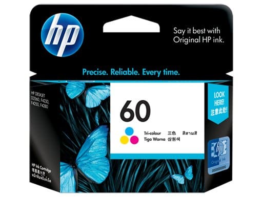 HP 60 Tricolor | Tinta Original