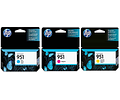 HP 951 Pack de 3 Colores | Tinta Original